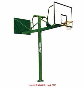 地埋方管雙向籃球架