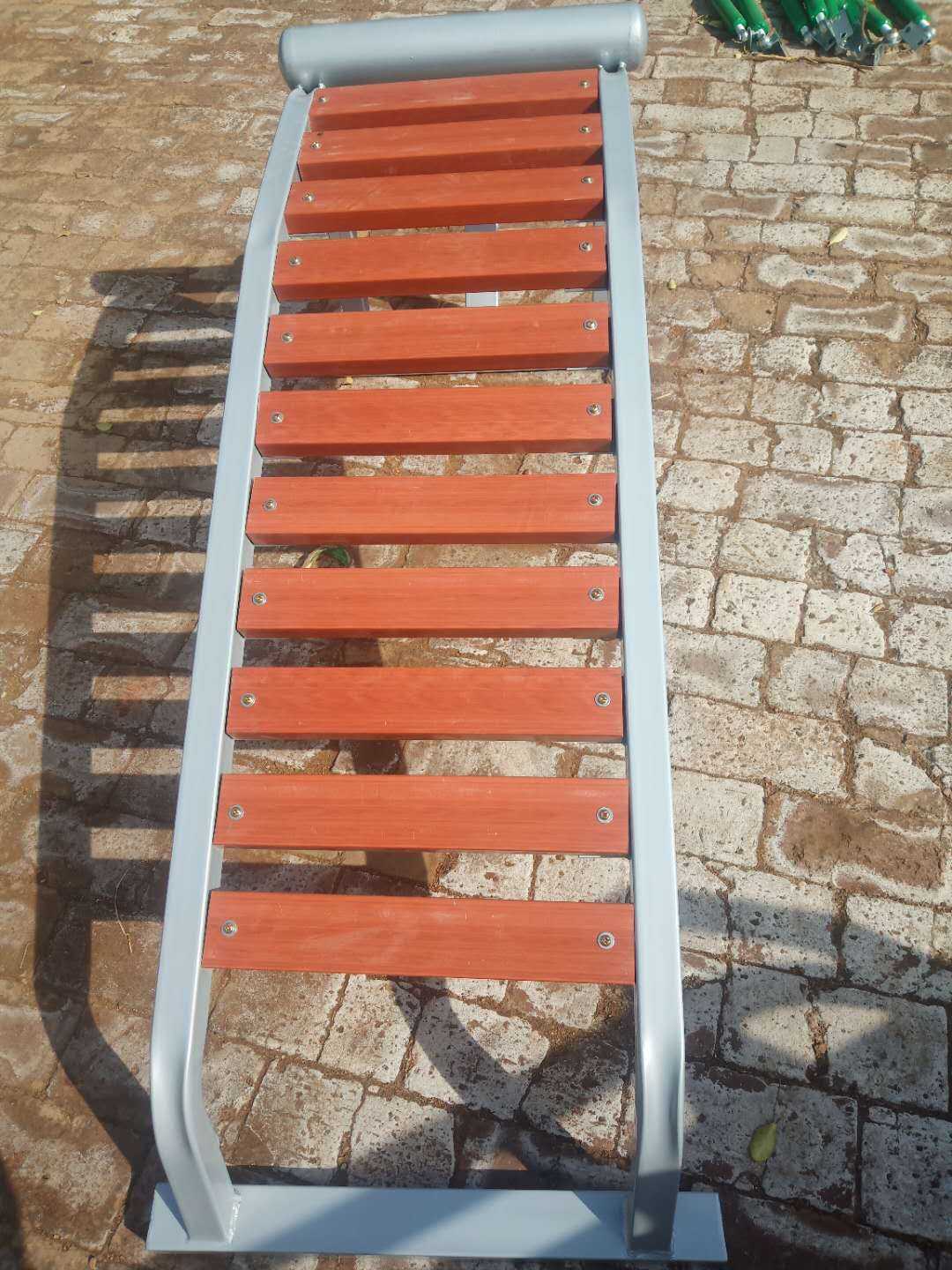 塑木健身路徑腹肌板 塑木健身路徑腹肌板