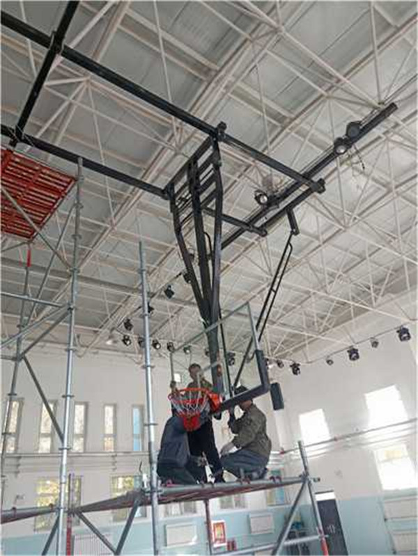 懸空式液壓籃球架